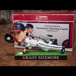Grady Sizemore Bobblehead Collectible Limited Edition Cleveland Indians